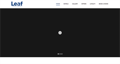 Desktop Screenshot of leafhotels.co.uk